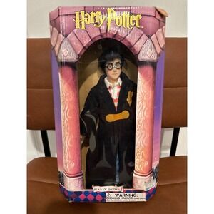 Vintage Gund Harry Potter Plush Doll Blockbuster Exclusive Original Box 2000